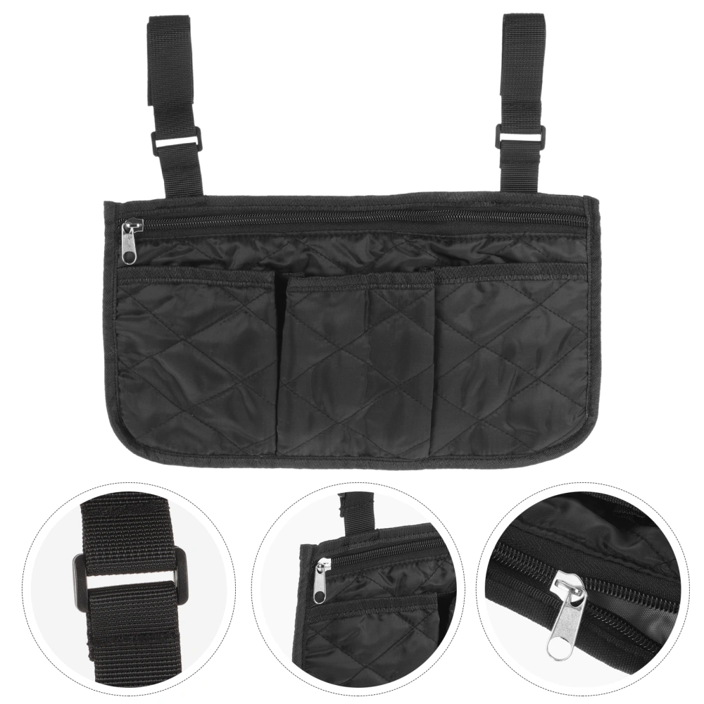 Wheelchair Side Bag Hanging Wheelchair Bag Wheelchair Armrest Bag Wheelchair Hanging Pouch