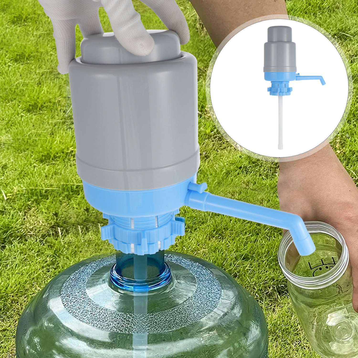 Home Manual Bottle Water Pump Practical Manual Water Pump Hand Press Pump for Water