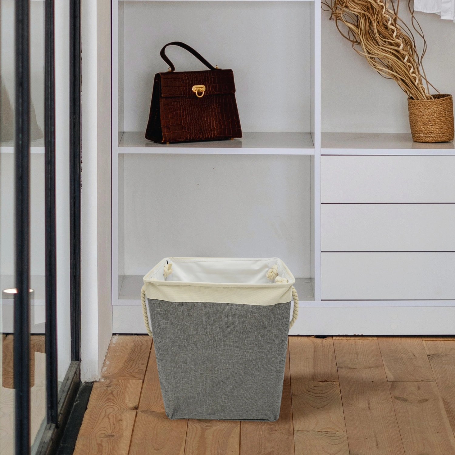 Laundry Hamper With Handles Collapsible Laundry Basket Dirty Clothes Storage Basket