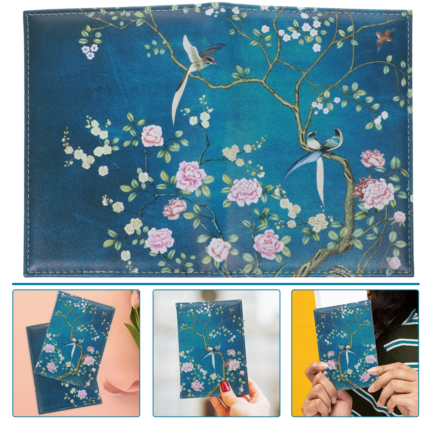 Pu Passport Holder Passport Protective Cover Cards Protector Holder for Cards Photo Passport