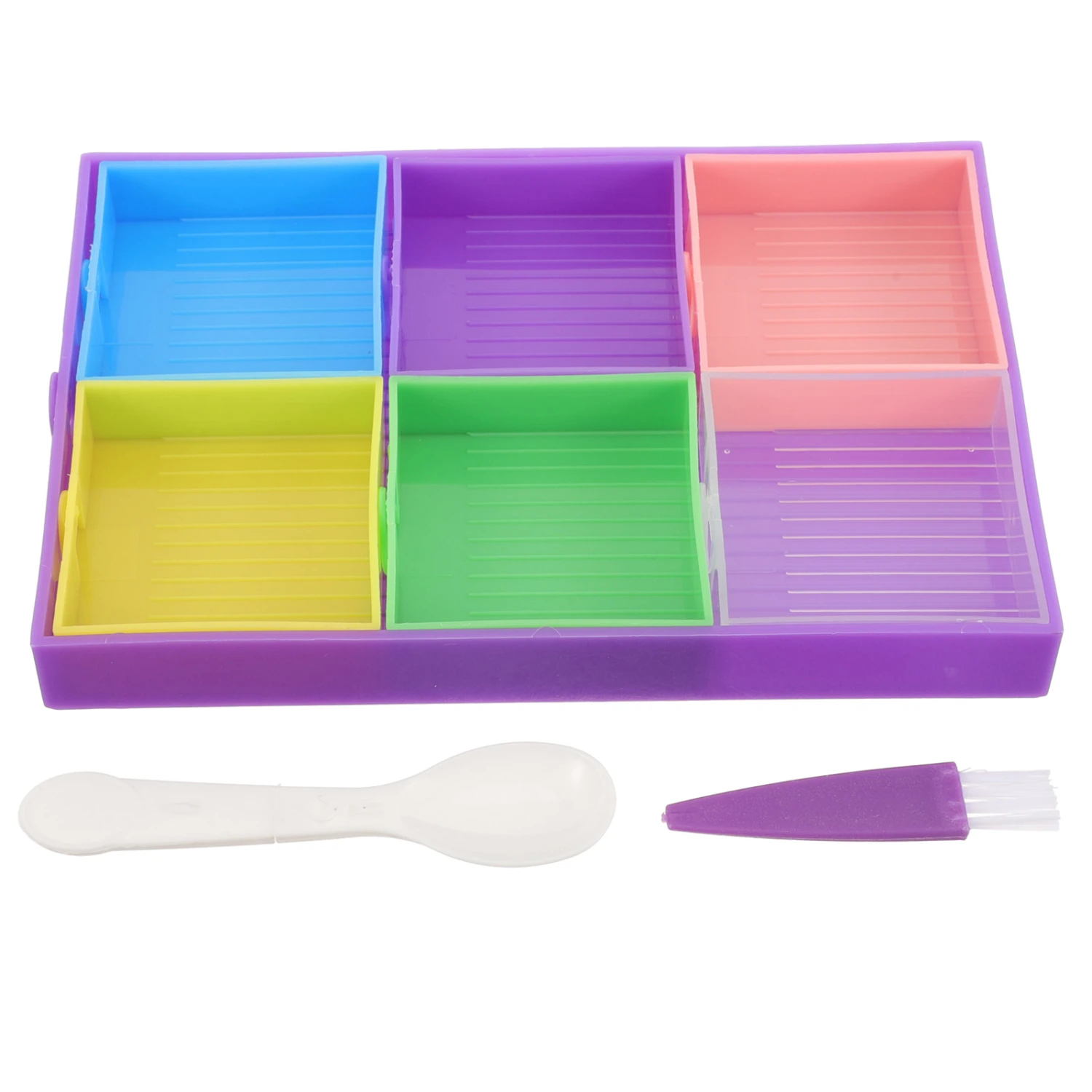 1 Set of Diamond Storage Trays Large Capacity Plate Diamond Art Bead Storage Container