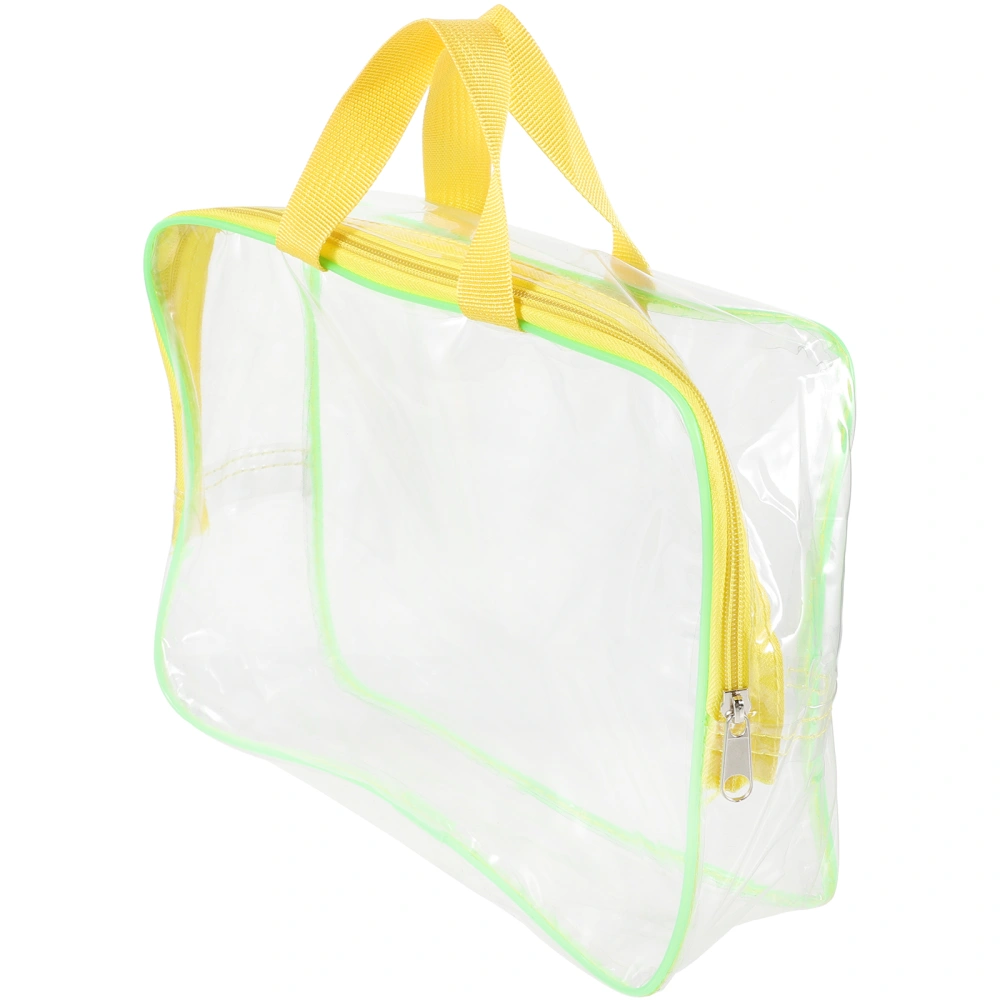 Portable Kids Percussion Instruments Bag Toddler Toys Storage Bag Clear Large-capacity Toy Handbag