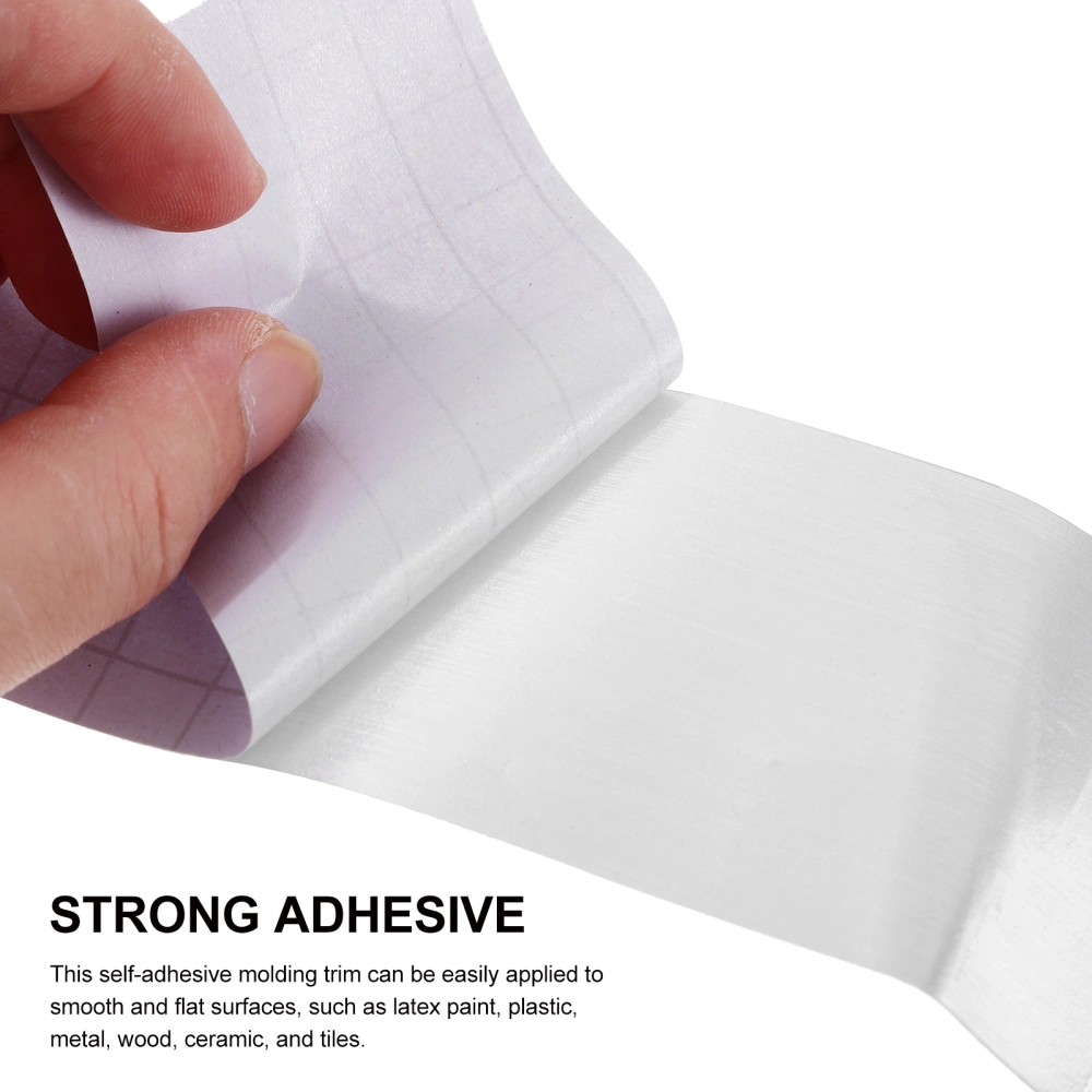 1 Roll Molding Trim Self-adhesive Peel And Stick Trim Wall Corner Molding Trim 5m