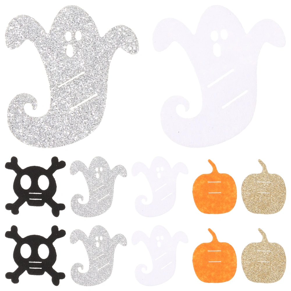 30pcs Lollipop Decorative Cards Decor Halloween Theme Lollipop Decorative Cards(Mixed Style)