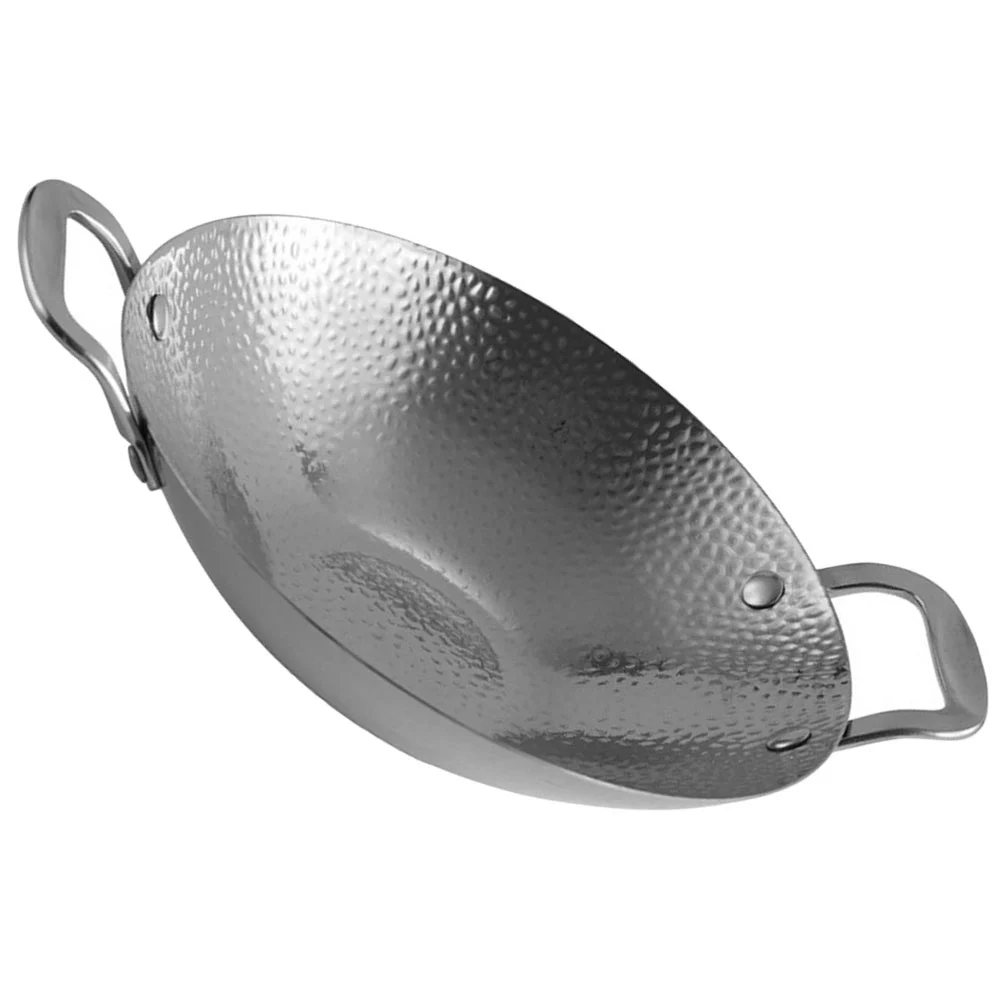 Stainless Steel Pot Cooking Pot Household Cooking Pot Kitchen Pot with Double Handle