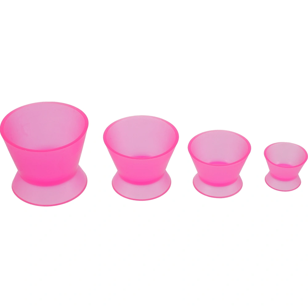 1 Set of Dental Silicone Mixing Cups Lab Mixing Cup Self Coagulation Practical Dental Oral Cup