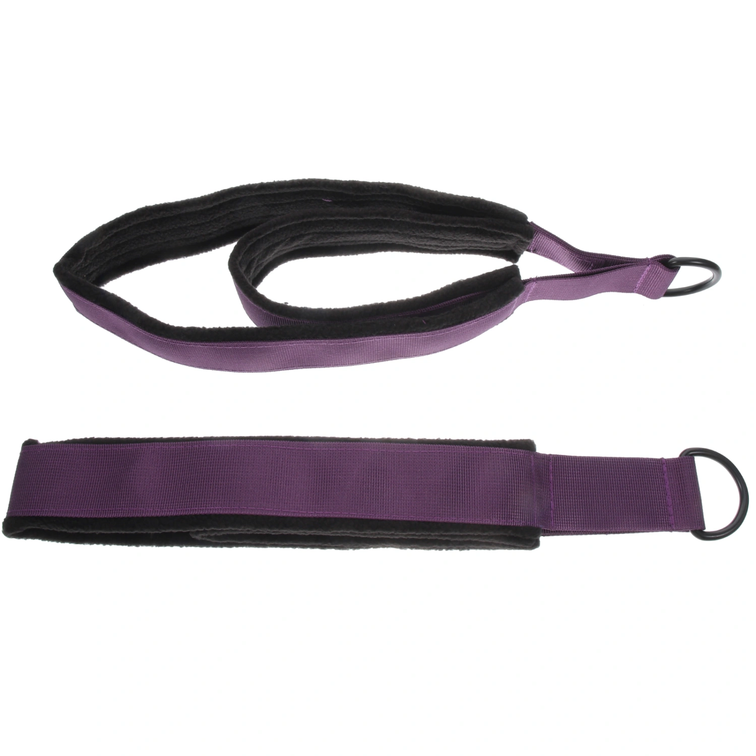 2pcs Elastic Yoga Stretch Belts Flexible Yoga Straps for Home Fitness Resistance Band