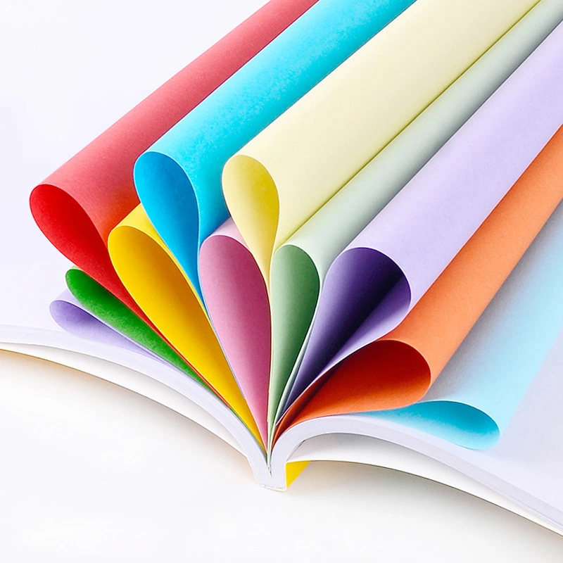 200 Sheets Craft Paper Sheets Duplicating Papers Origami Papers for Kindergarten