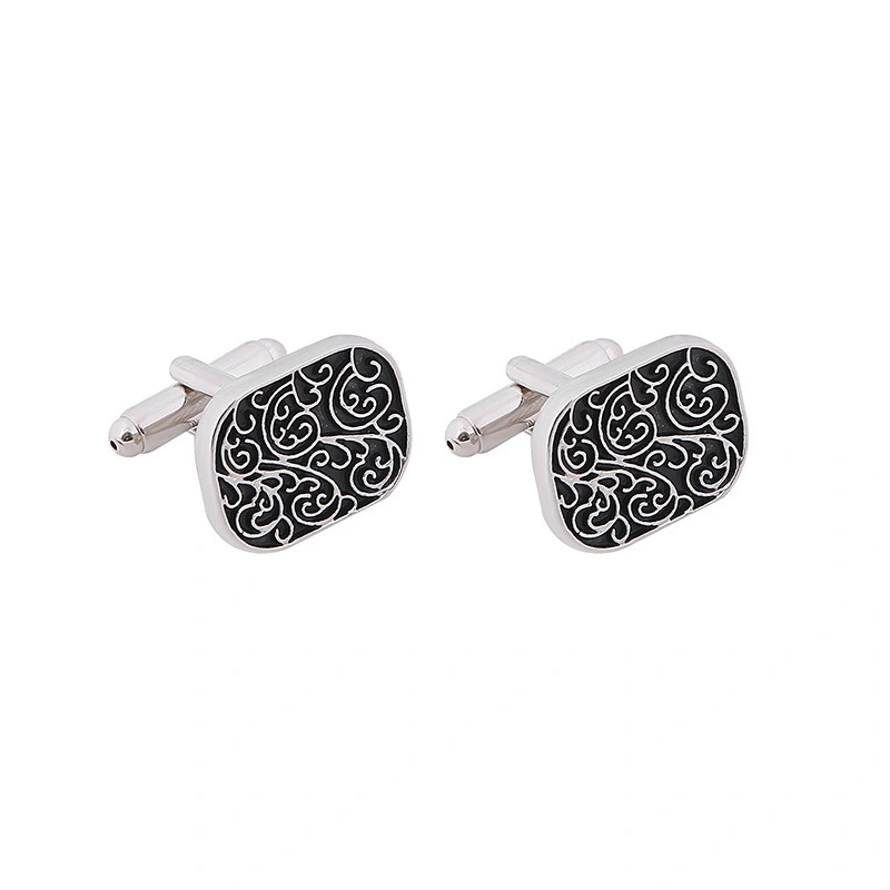 2 Pairs Men Suit Cufflinks Studs Creative Cuff Links Vintage Cuff Links Clothes Jewelries for Shirts