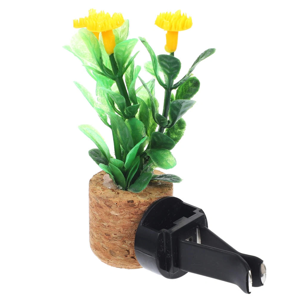 Car Vent Diffuser Clips Air Outlet Freshener Plant Pot Aroma Clip Creative Vent Clip for Vehicle