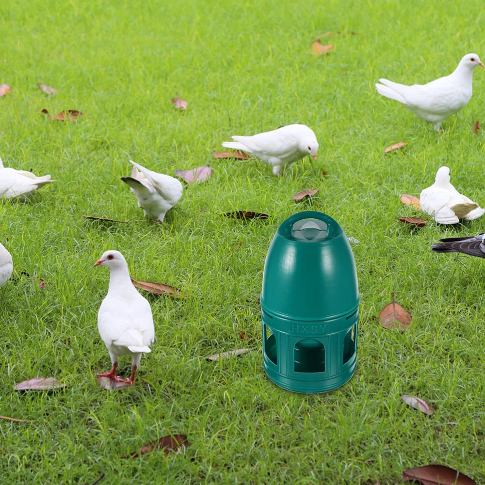 Pigeon Plastic Water Feeder Portable Water Dispenser Bird Cage Accessory