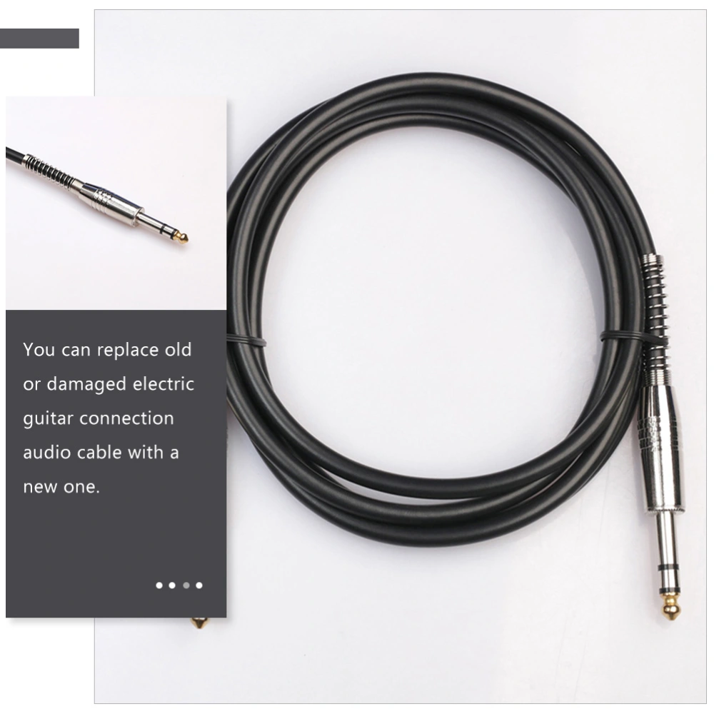 Stereo Audio Cable Professional Electric Guitar Bass Cable  6.35mm Instrument Cable