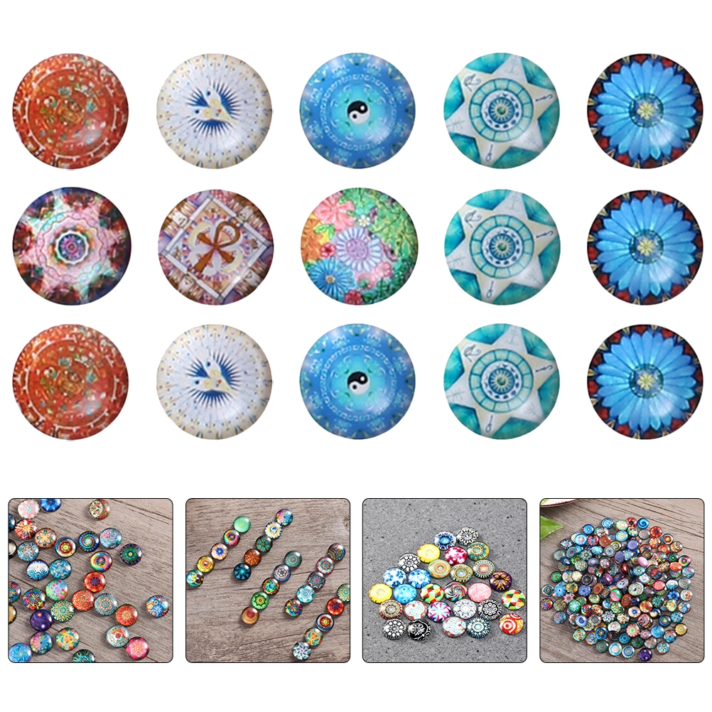 100Pcs Colorful Beads Gravel Decorative Jewelry Vase Photo Frame Glass Bead Ornaments