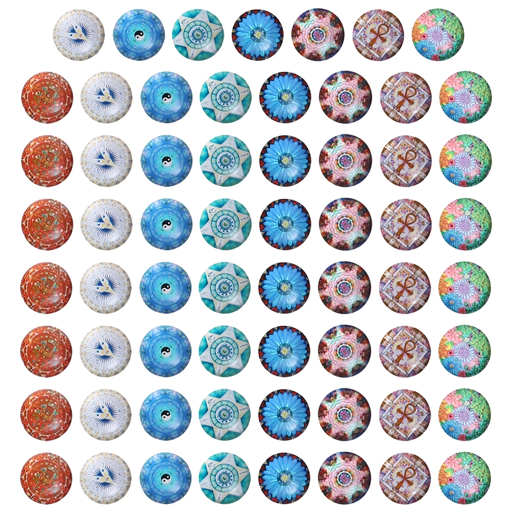 100Pcs Colorful Beads Gravel Decorative Jewelry Vase Photo Frame Glass Bead Ornaments