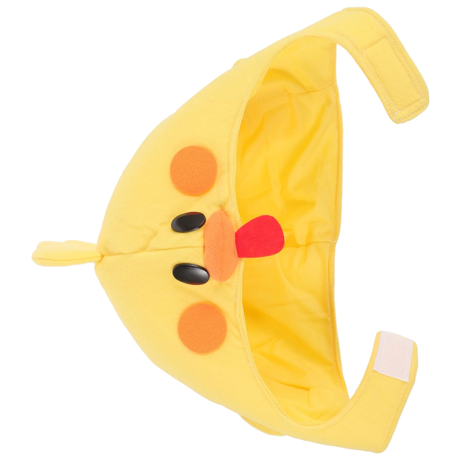 Cute Plush Animal Hat Chick Mask Hat Headgear Photo Shoot Prop Dress-up Hat for Party