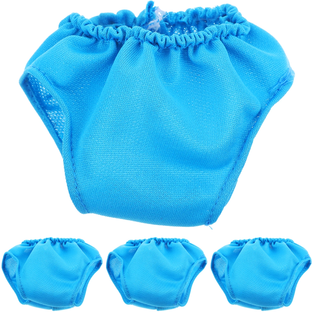 4pcs Doll Underpants Doll Miniature Panties Underwear Pretend Play DIY Doll Accessories