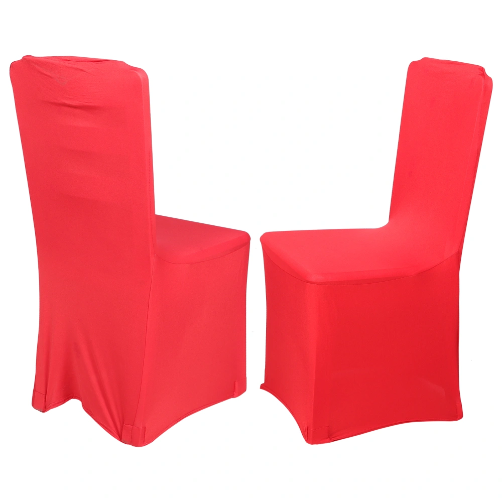 2pcs Wedding Chair Covers Decorative Chair Covers Happy Atmosphere Chair Covers for Wedding Party