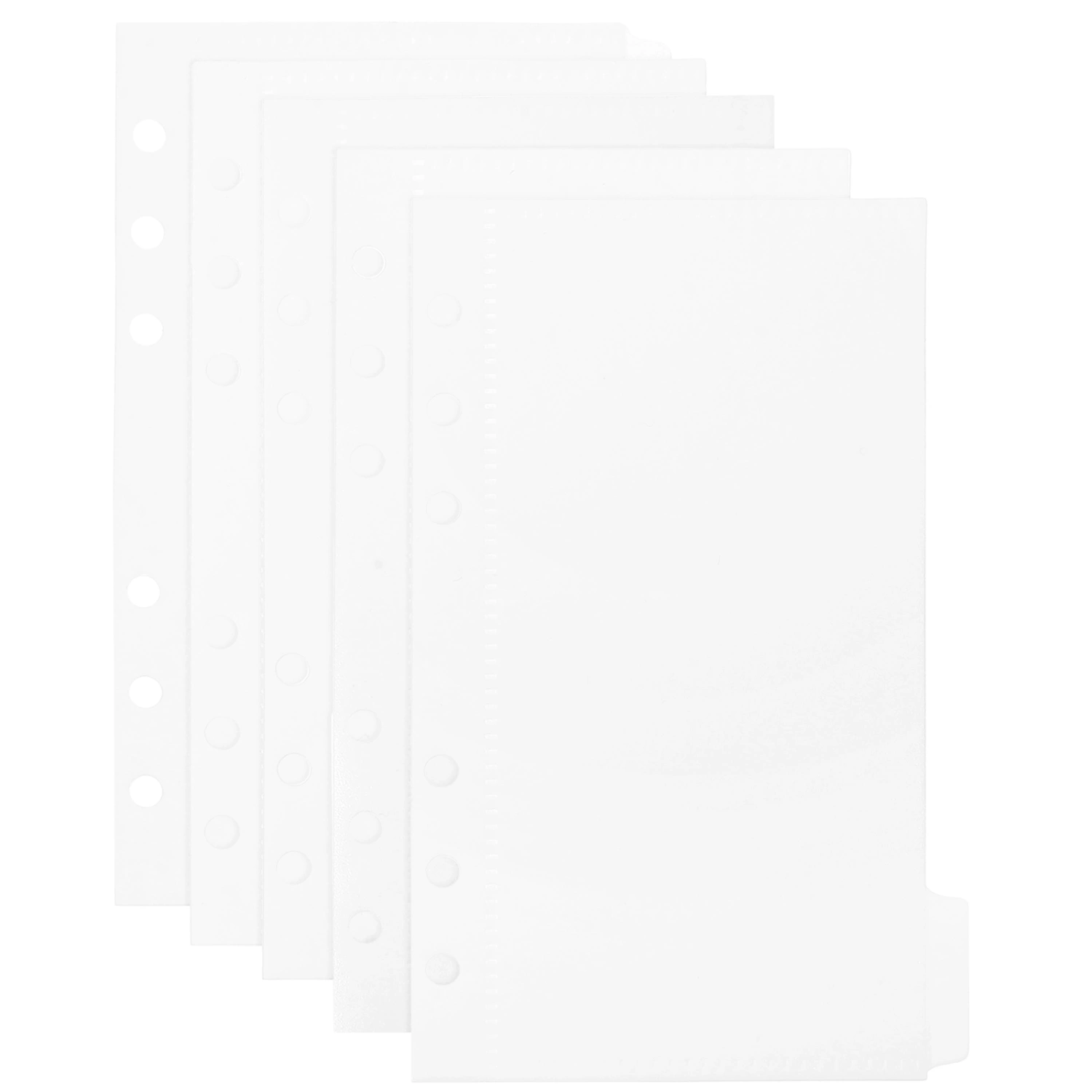 5Pcs Portable Budget Inserts Multi-use Budget Pockets Loose Leaf Budget Pockets