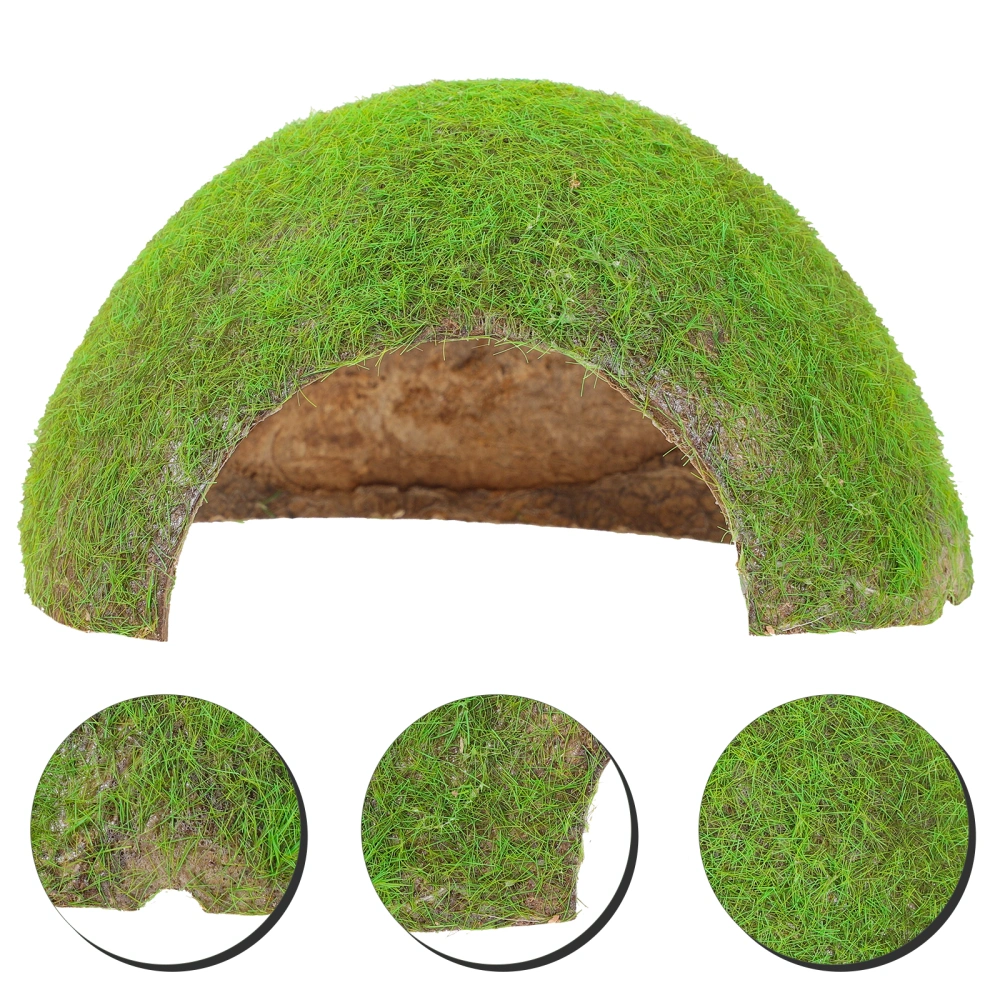 Vivid Reptile Cave Terrarium Reptile Hideout Moss Terrarium Decor Terrarium Accessory