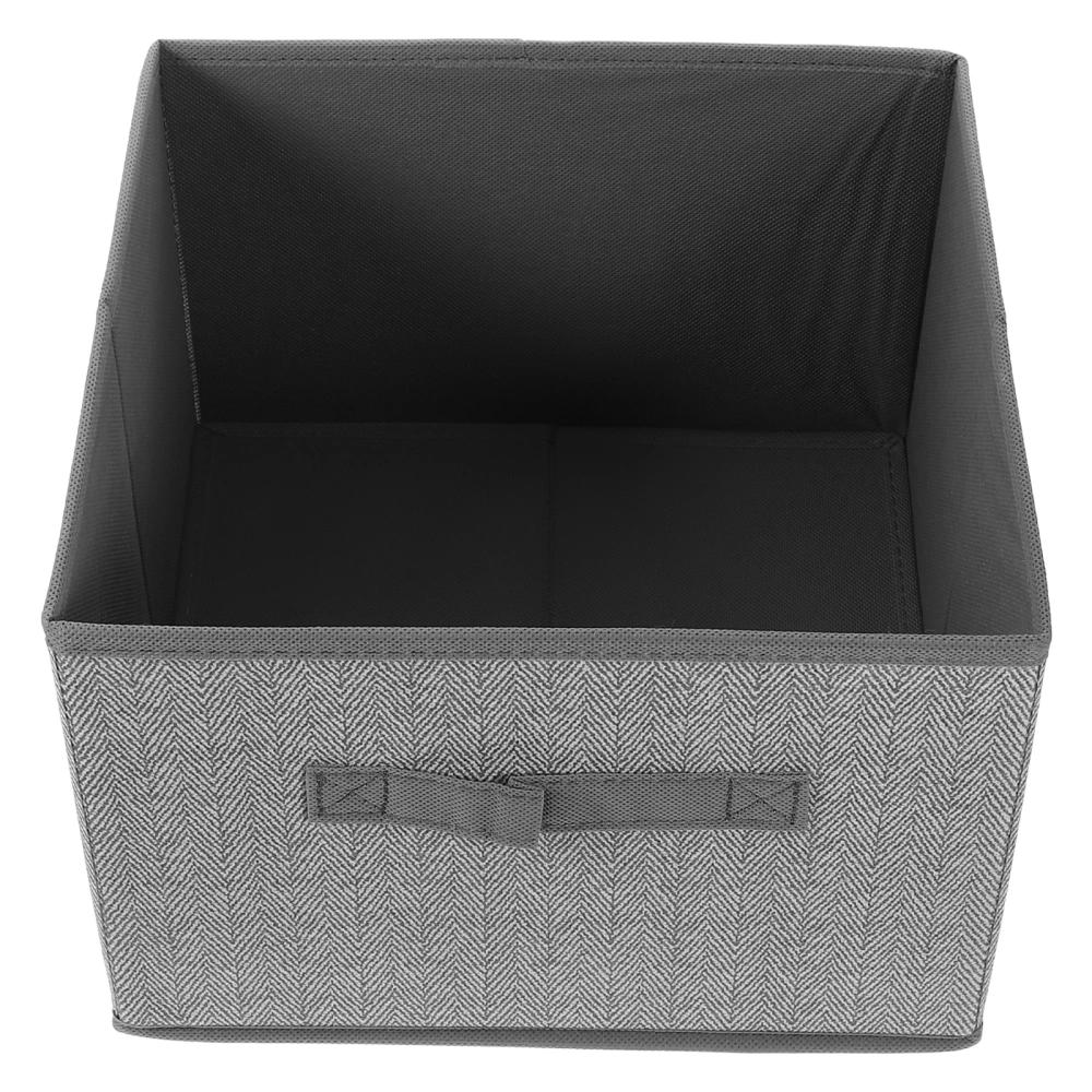 Square Sundries Storage Case No Lid Storage Box Non-woven Fabrics Storage Bin