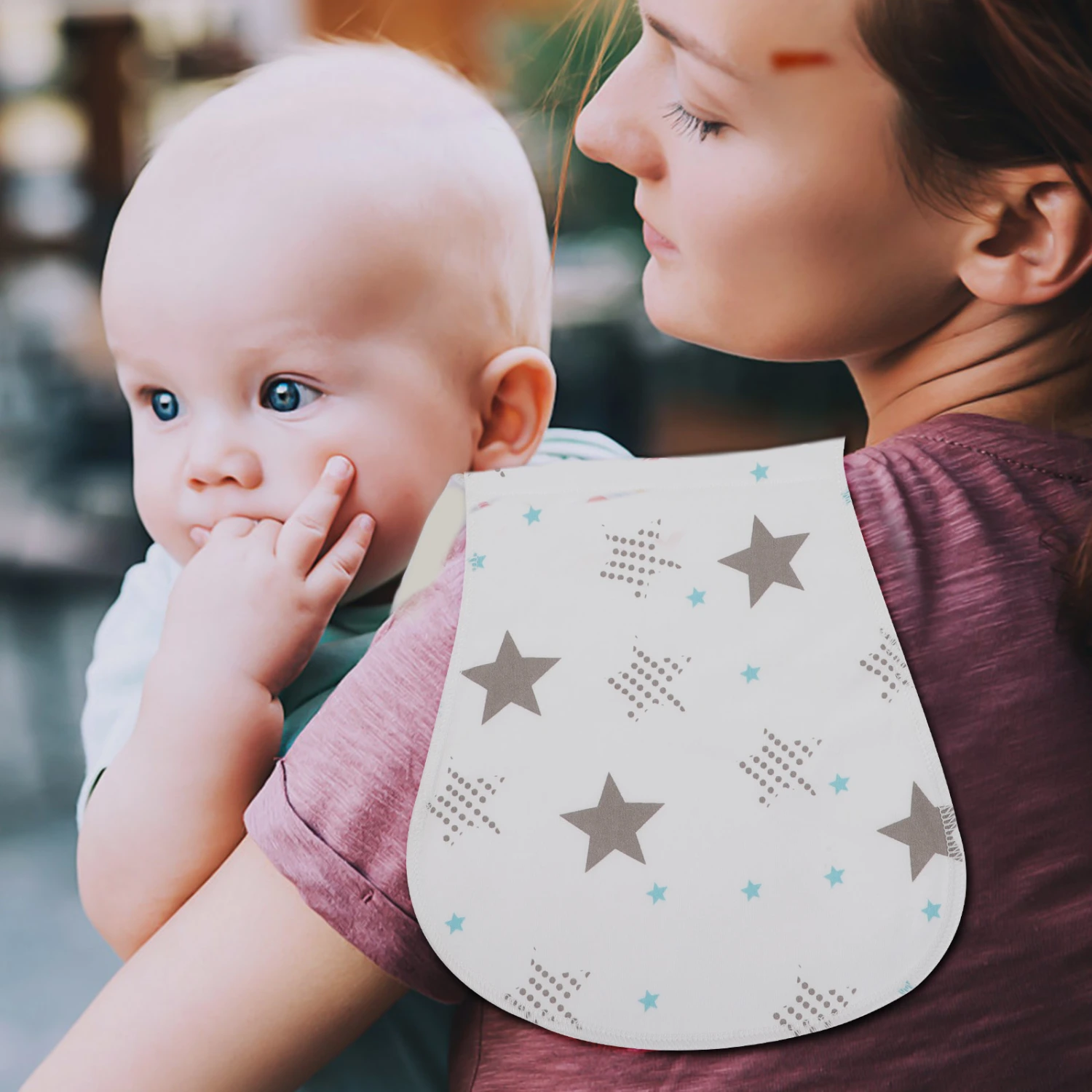 3 pcs Baby Burp Cloths Cotton Burp Cloth Absorbent Baby Burp Cloths Baby Girl Burp Cloths
