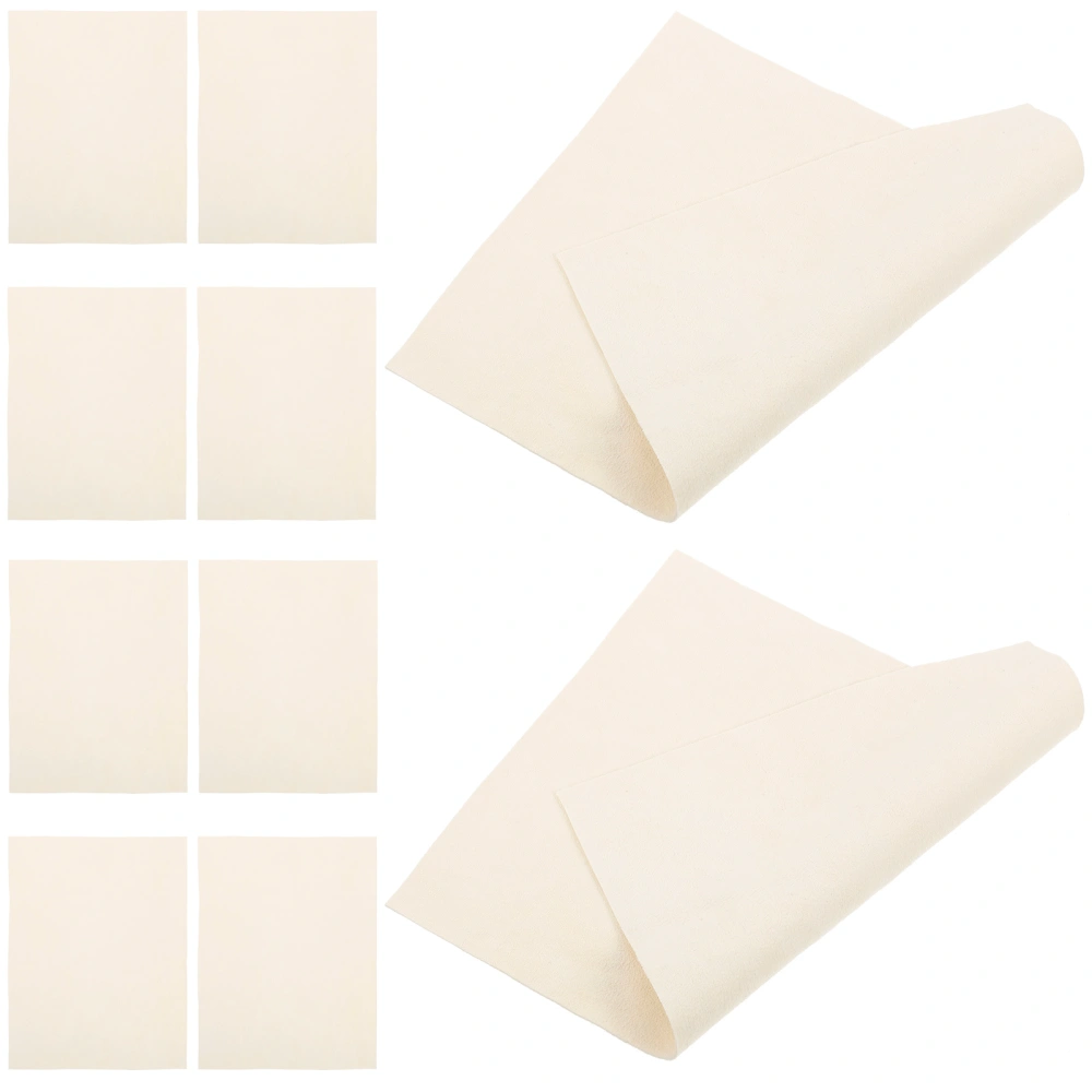 10pcs Pottery Craft Trimming Cloth Clay Art Absorbent Towel DIY Pottery Craft Making Tool