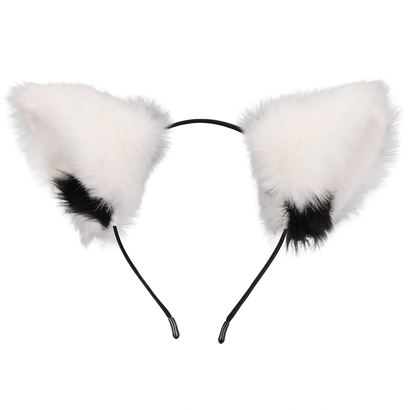 2pcs Cat Ear Headband Party Headband Halloween Headpiece Cat Costume Accessory