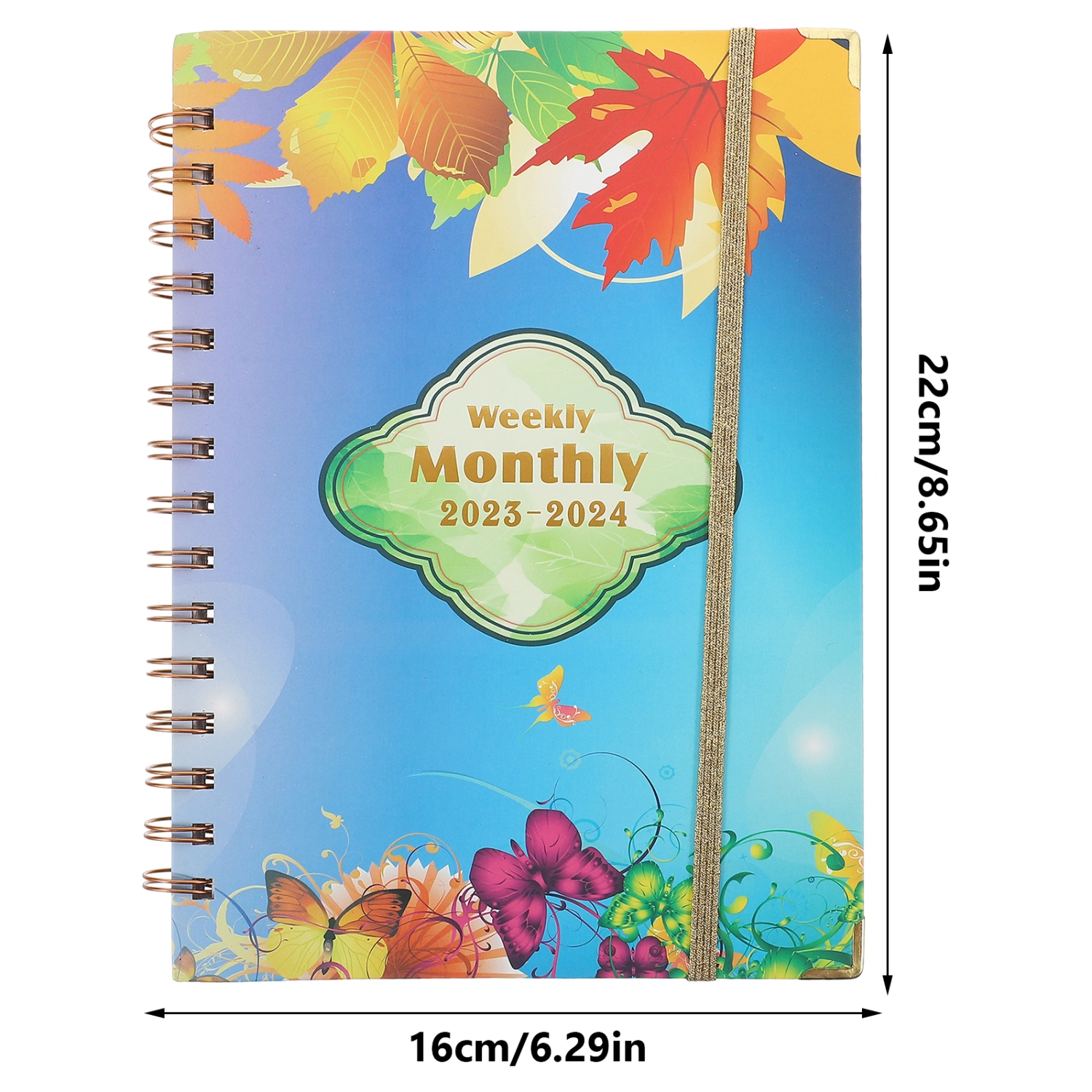 Spiral Notebook Planner Book Spiral Academic Planner Schedule Notebook English Notebook
