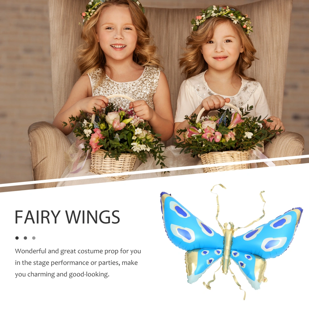 2Pcs Butterfly Wing Party Cosplay Butterfly Wing Fairy Wing Dress Up Party Supply