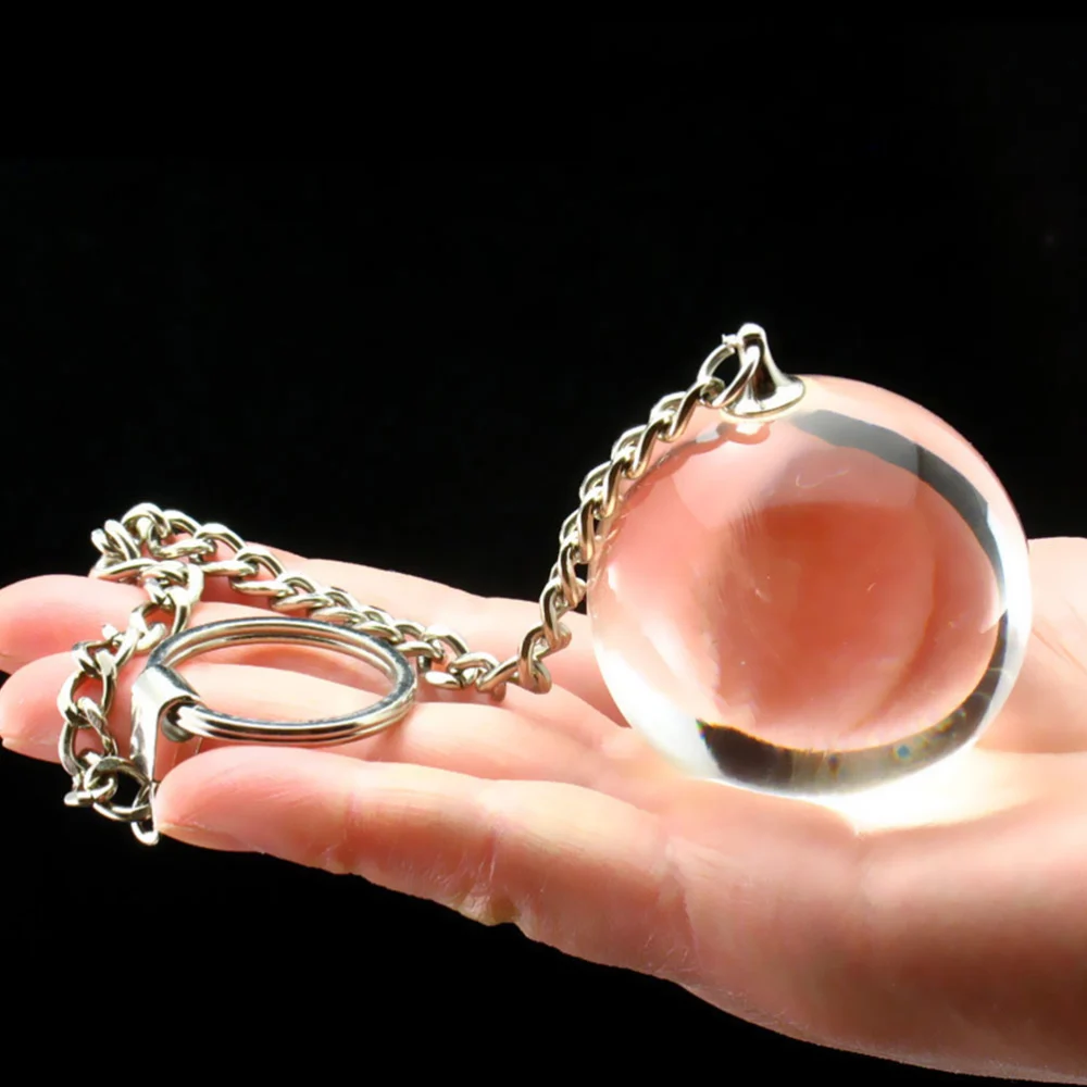 Decorative Chakra Ball Stainless Steel Chain Spiritual Ball Multi-use Spiritual Pendulum