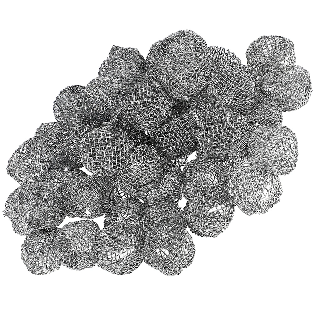 100Pcs Smoking Tobacco Net Balls Tobacco Pipe Filters Small Filter Nets Smoking Accessories