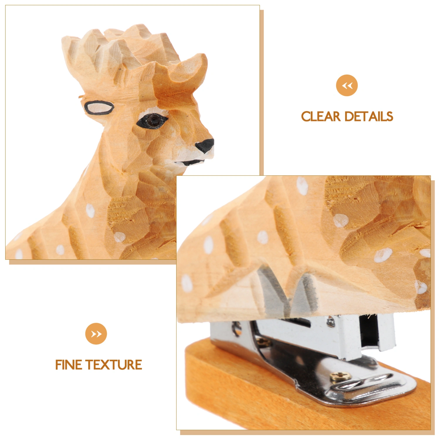 Professional Desk Stapler Multi-function Office Stapler Convenient Hand Stapler Animal Stapler