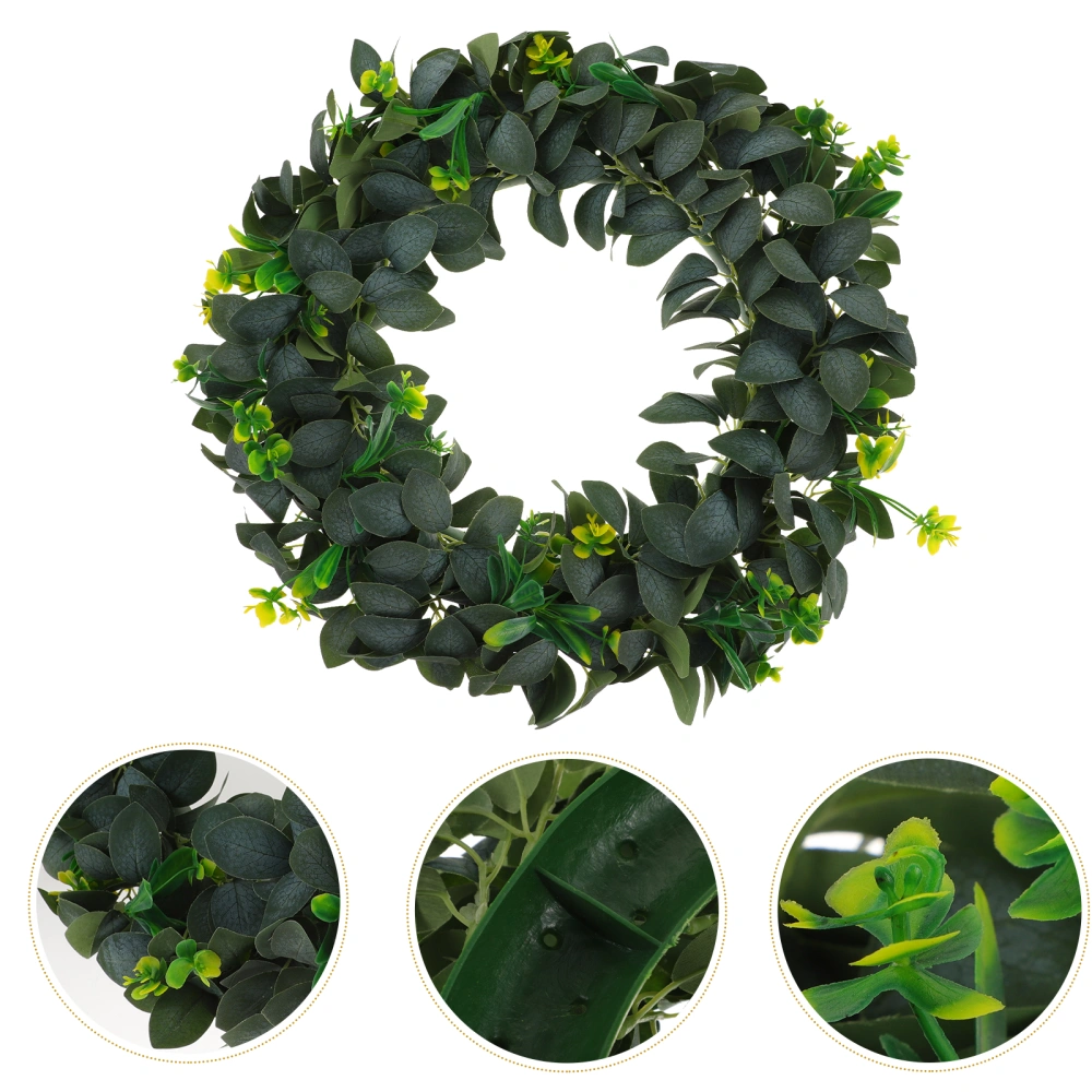 Realistic Fake Floral Wreath Decor Unique Flower Wreath Wedding Party Layout Wreath