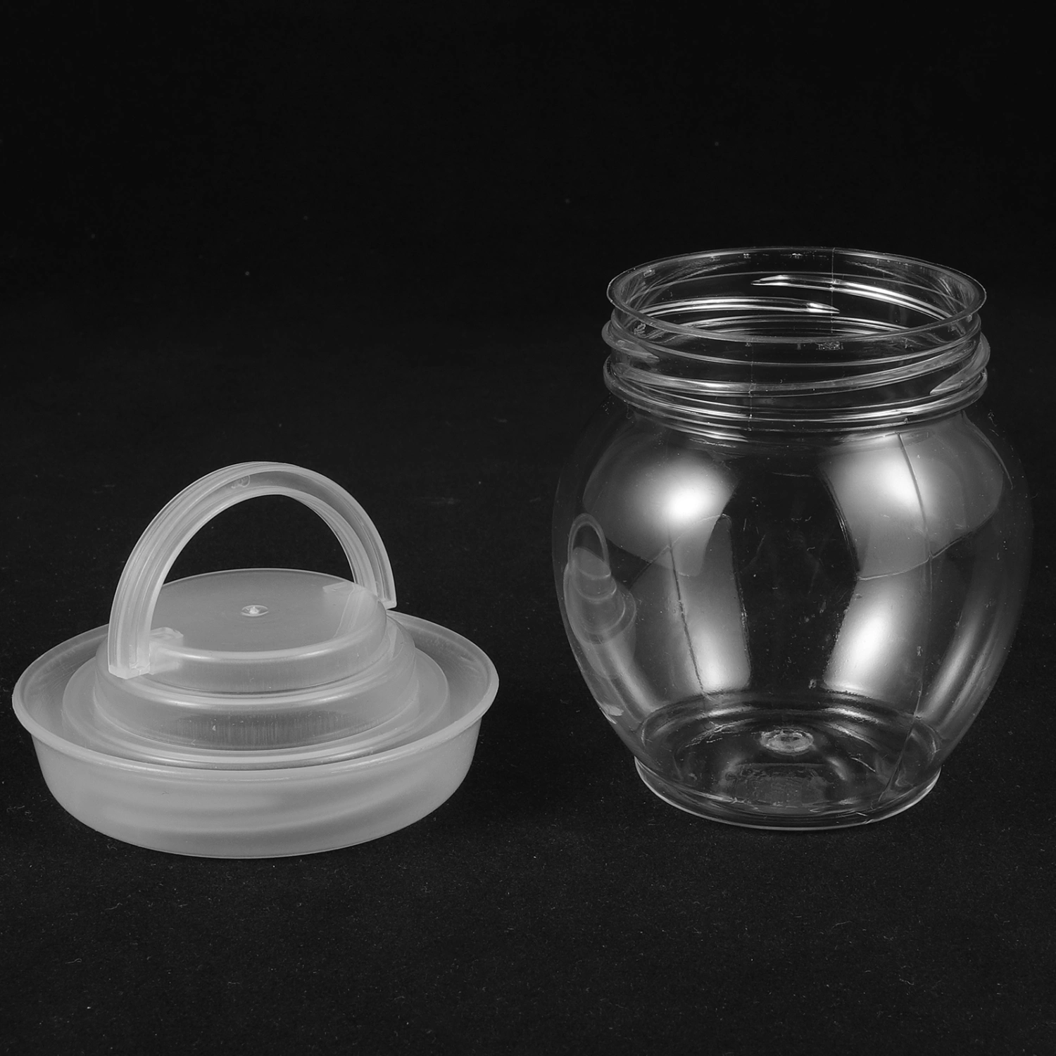 6pcs Plastic Fermentation Tank Fermenting Pickle Container Handles Fermenting Jars