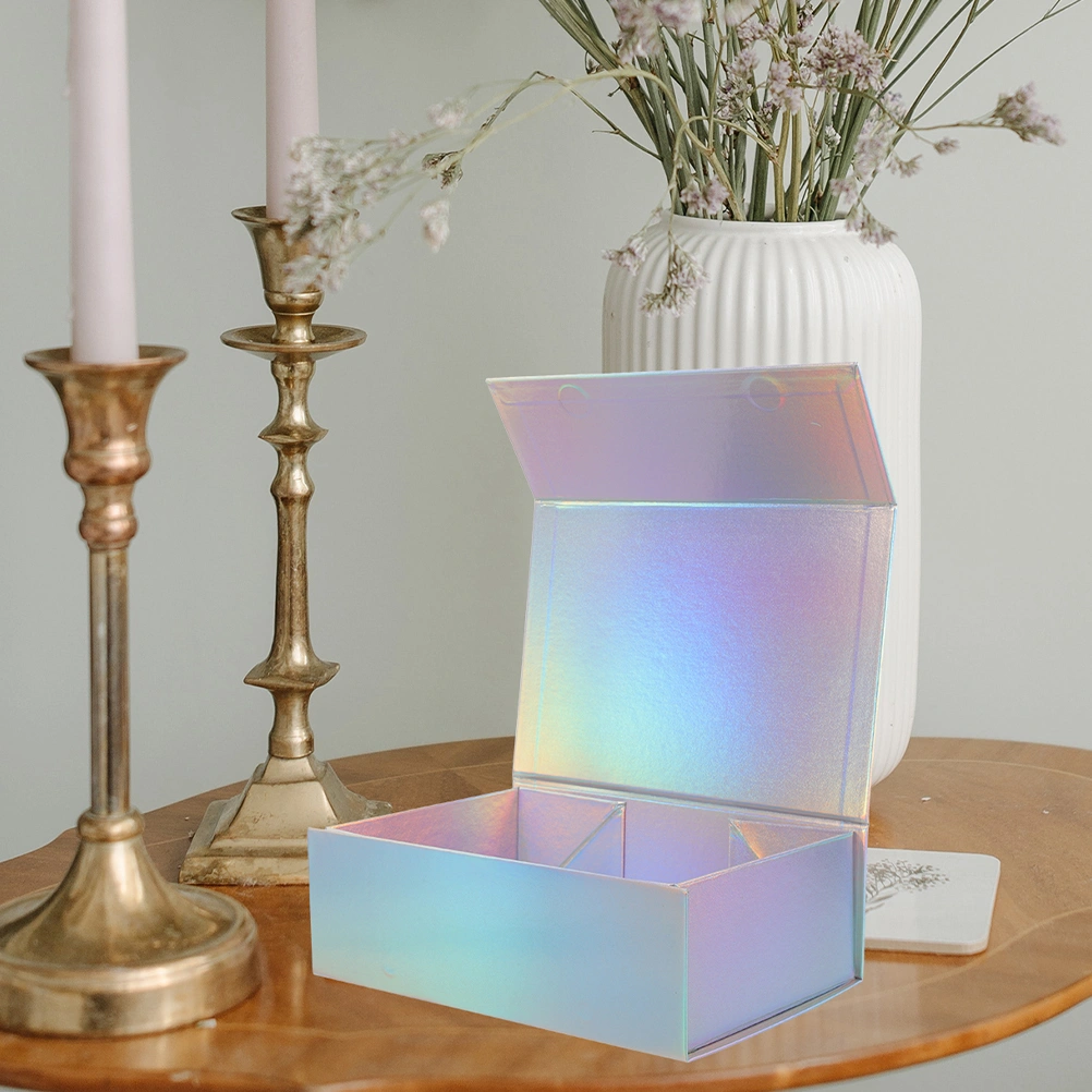 Multipurpose Gift Box Rectangular Collapsible Box with Magnetic Lid Box for Gift Packaging
