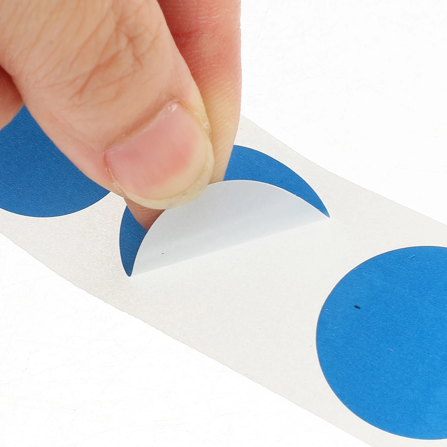 10 Rolls of Colored Dot Stickers Round Color Coding Labels Portable Colored Round Labels Stickers