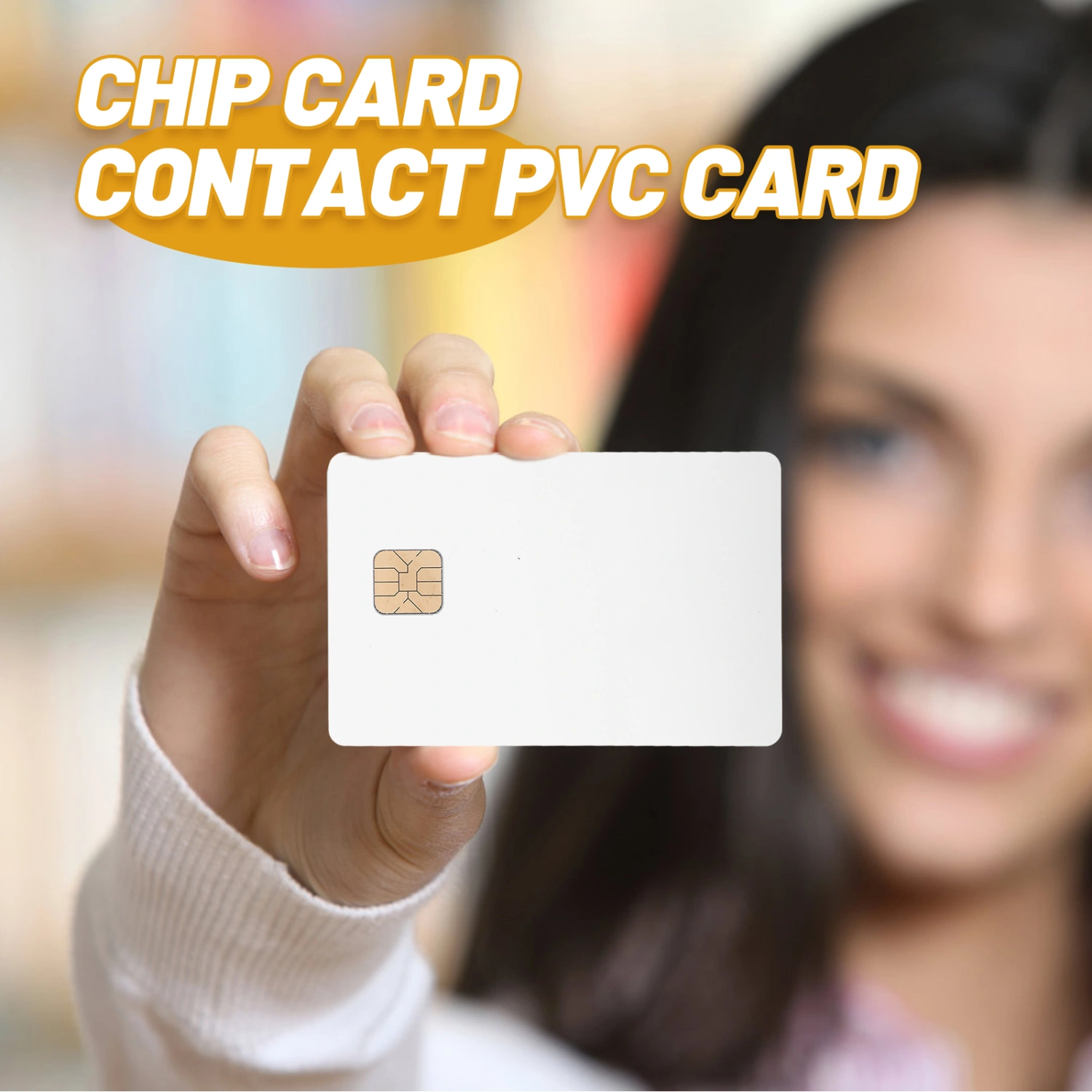 8pcs Blank Cards with Chips Pvc Blank Cards Smart Ic Cards Blank White Cards