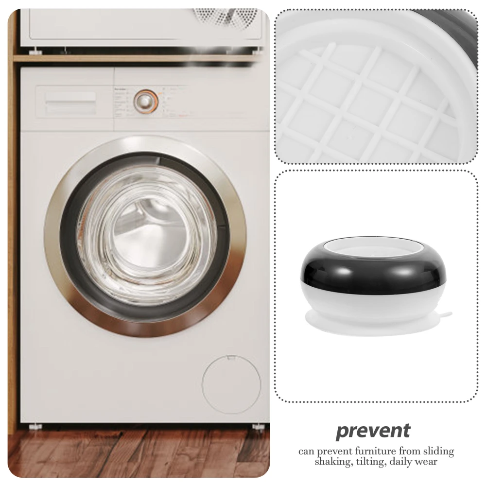 4pcs  Washing Machine Noise Cancelling Pad Furniture Antislip Foot Pad  Washing Machine Anti Vibration Pad