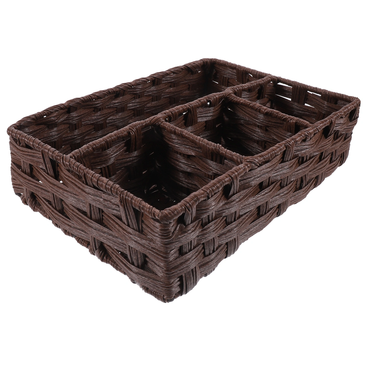 Woven Storage Basket Storage Organizer Basket Desk Storage Basket Organizer Basket for Bathroom Kitchen