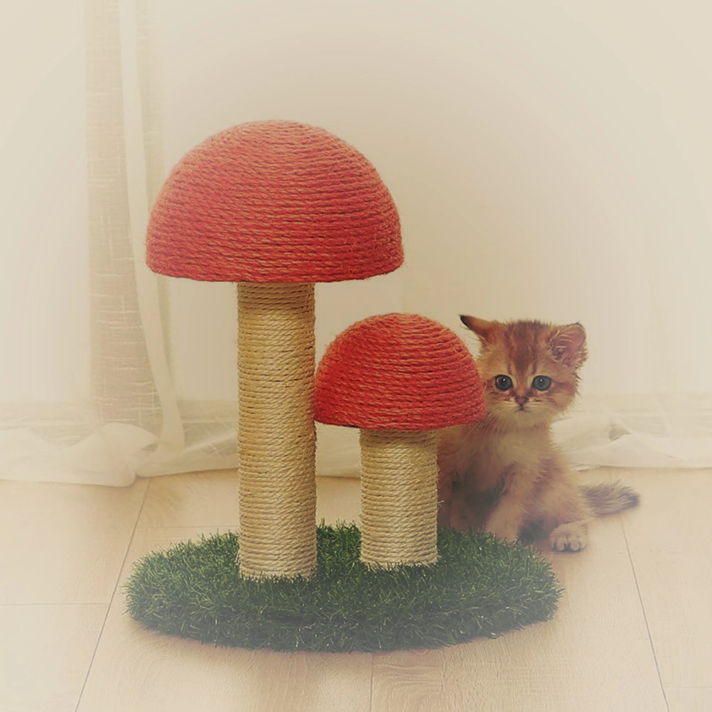 Cat Scratching Post Replacement Cat Tree Scratch Post Wooden Hemp Rope Cat Scratcher Post