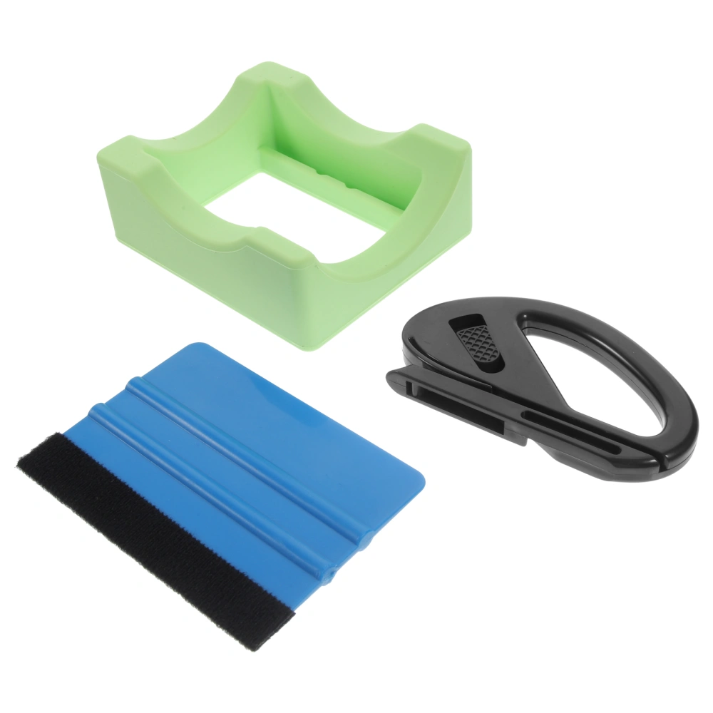 1 Set of Silicone Cup Cradle Squeegee Kit for Crafts Small Cup Cradle Tumbler Holder Set