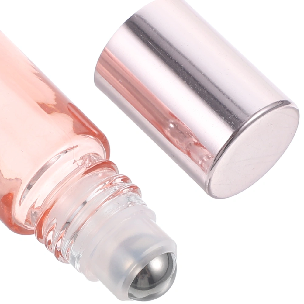 6pcs Perfume Bottles Empty Roller Bottles Glass Perfume Bottles Portable Essential Oil Containers 5ml