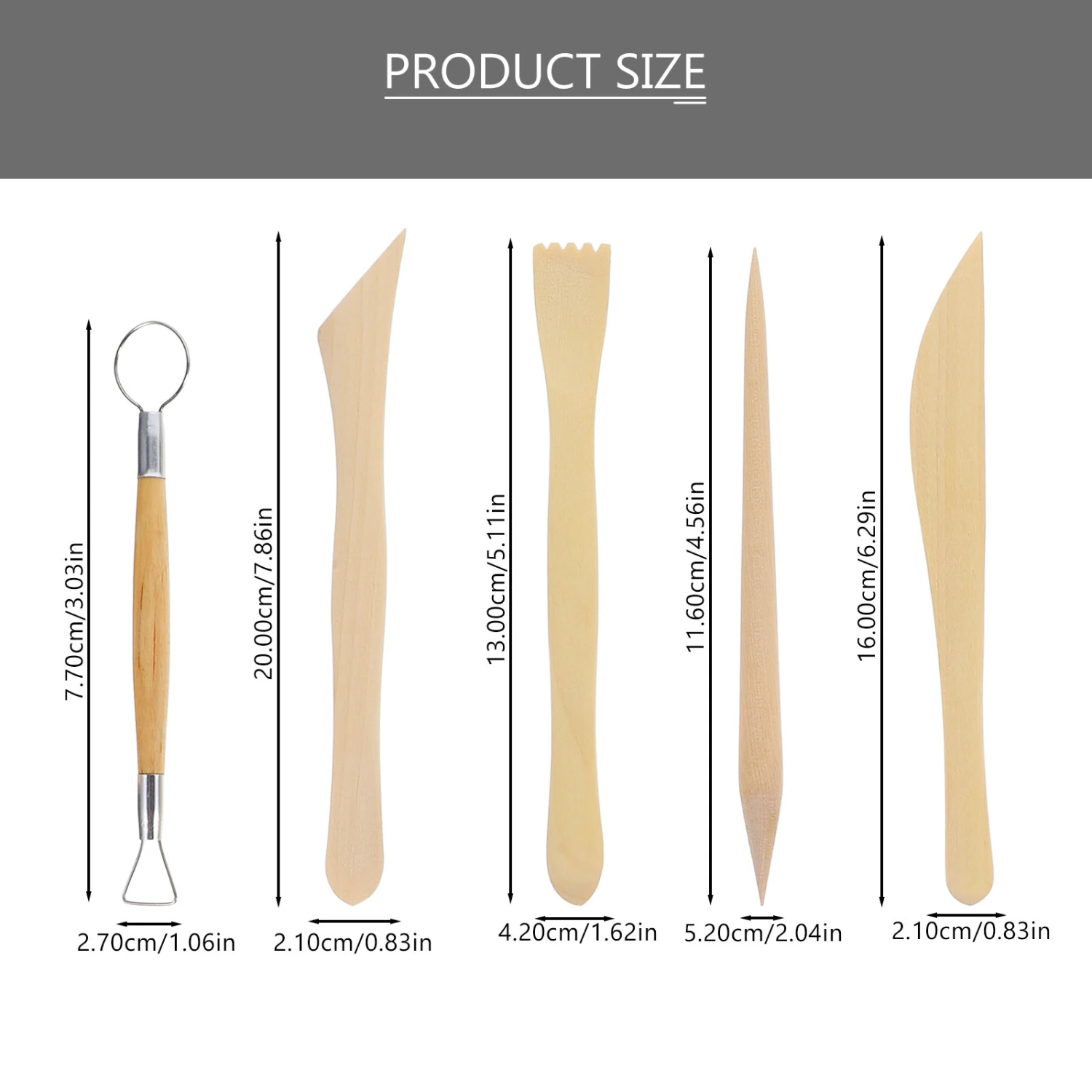1 Set of Pottery Clay Tool Clay Sculpture Making Tool Carve Cutter Clay Carving Cutter Set