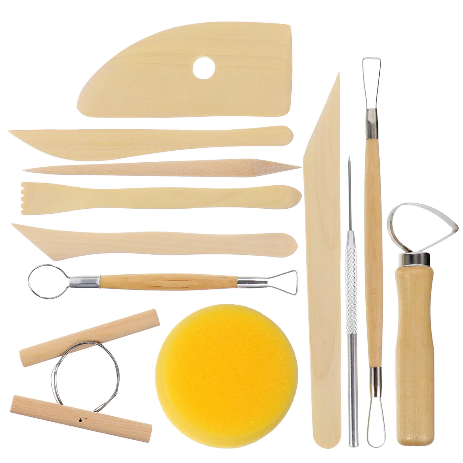 1 Set of Pottery Clay Tool Clay Sculpture Making Tool Carve Cutter Clay Carving Cutter Set