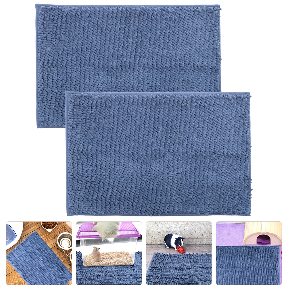 2pcs Guinea Pig Cage Liners Washable Guinea Pig Bedding Small Animals Pee Pads
