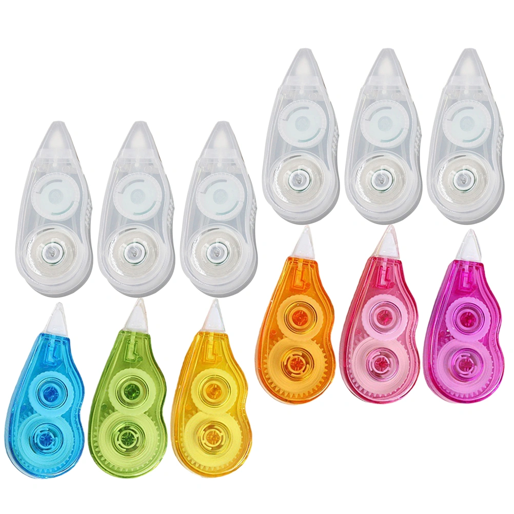 12Pcs Students Correction Tapes Portable Children Correction Tapes Practical Correction Tapes