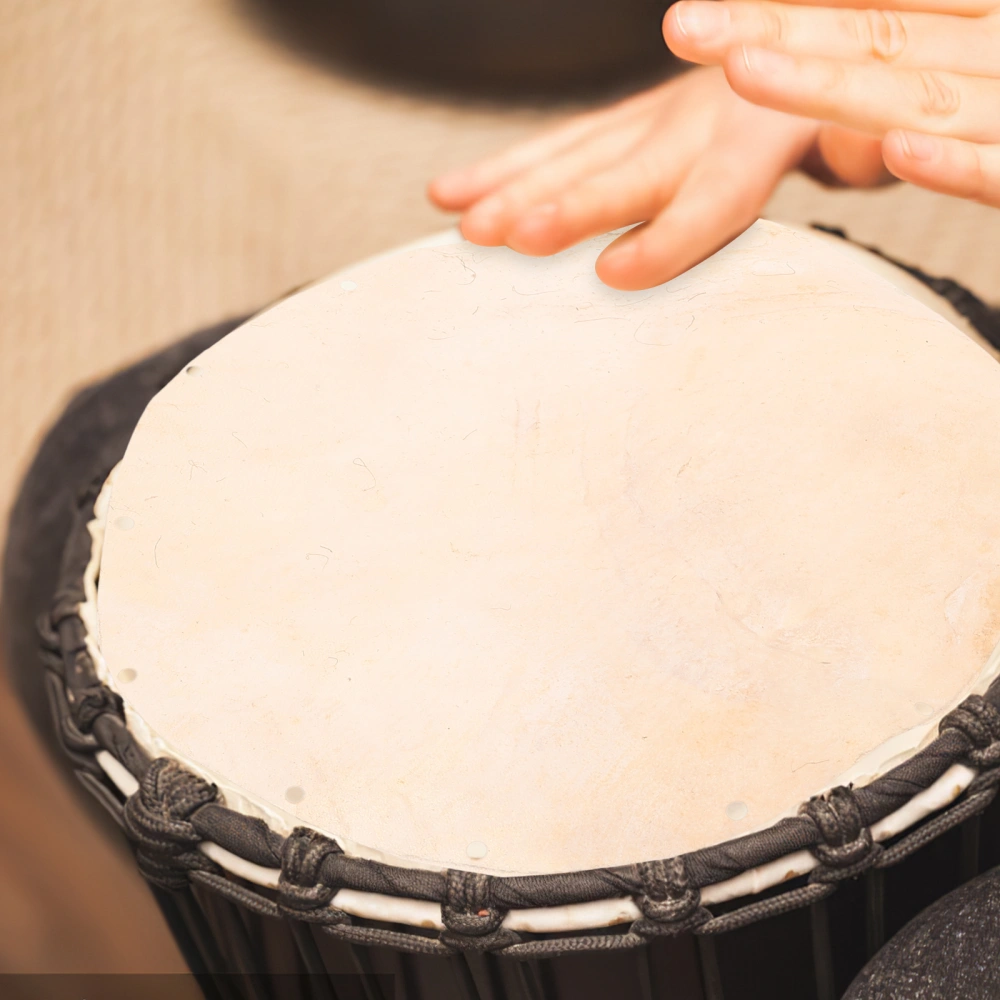 African Drum Skin Goatskin Drums Skin Replacement Round Doumbek Drum Head Skin