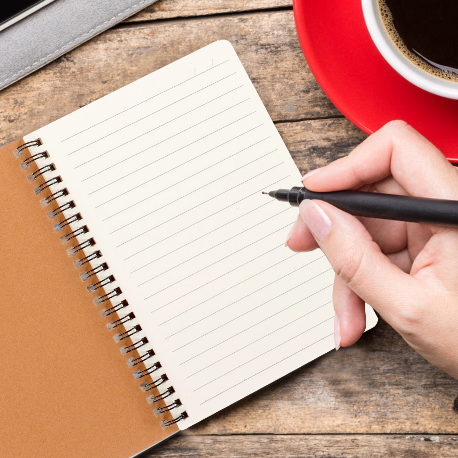 10pcs A5 Spiral Notebooks Blank Page Notebooks Student Convenient Notebooks Office Notepads