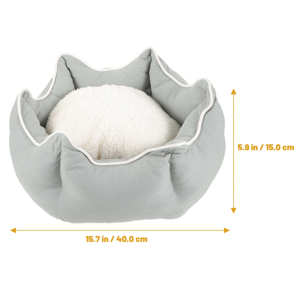 Comfortable Pet Resting Bed Durable Pet Cat Sleeping Bed Indoors Soft Pet Dog Cushion