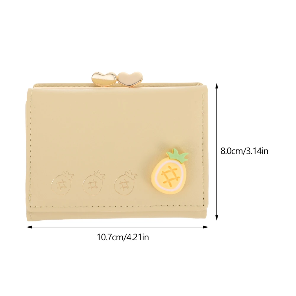 Small Wallet Outdoor Card Holder Identification Card Bag Foldable Card Pouch Coin Container